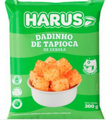 Harus Dadinhos de tapioca Cebola 300g