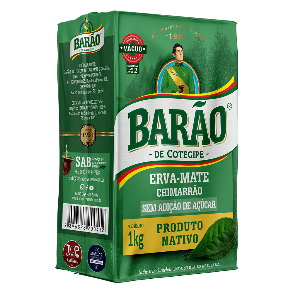 Erva Mate Barão Nativo 1kg