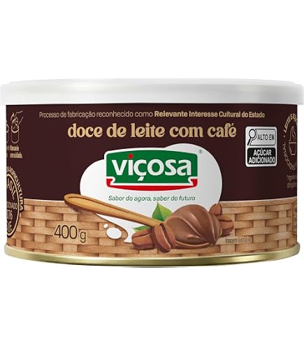 Viçosa Dulce de leche avec café 400g