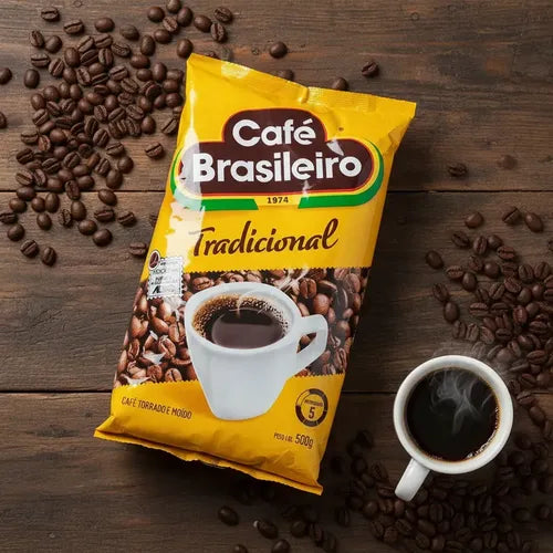 Café Brasileiro traditionnelle 500g