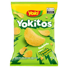 Yoki Yokitos Ondulada Cebola e Salsa 45g