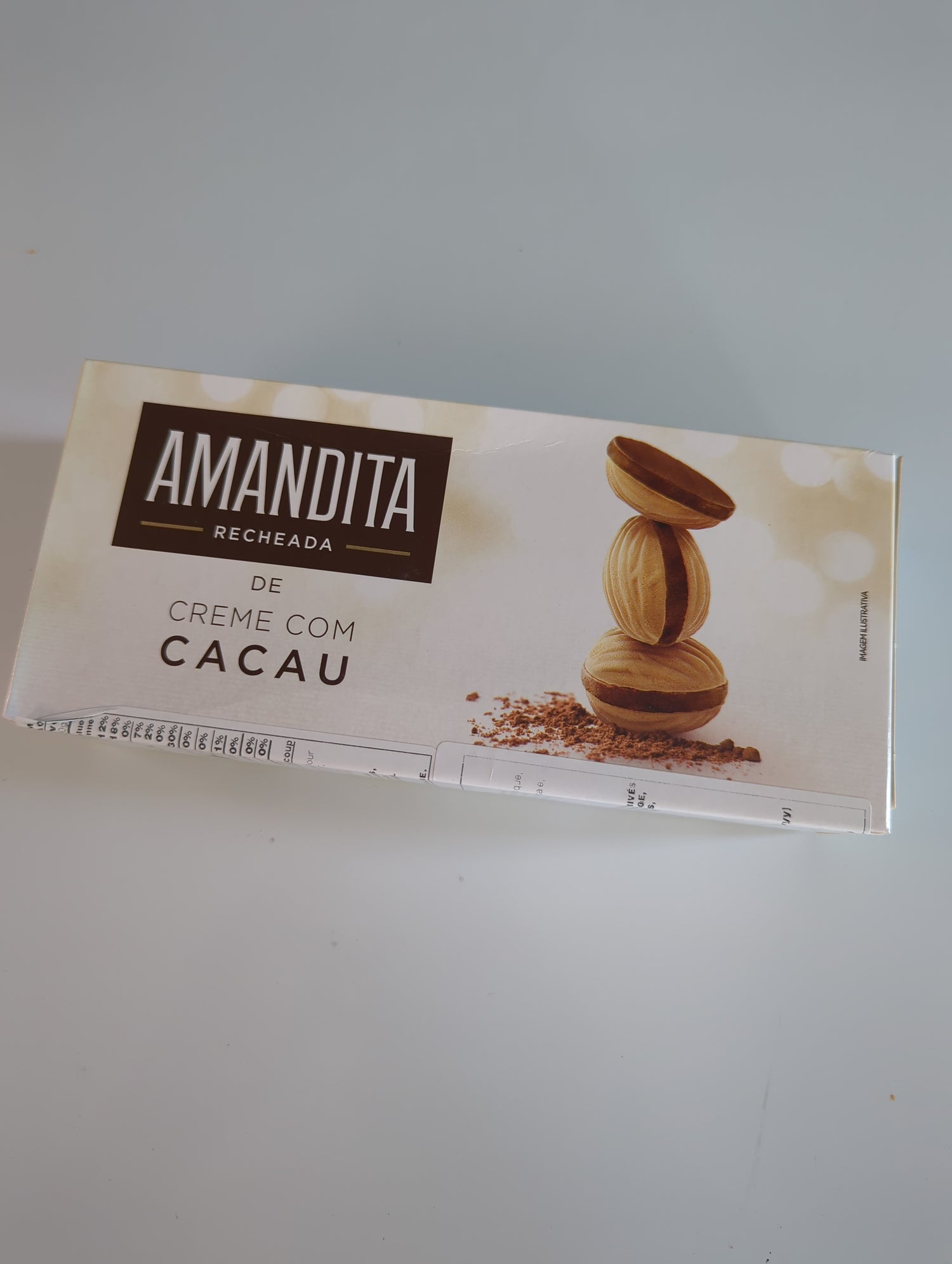 Amandita de Creme de Cacau 200g