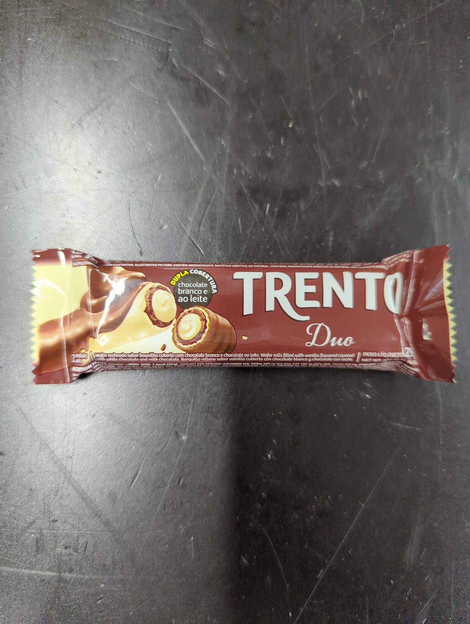 Trenton duo Ao leite e branco 29g