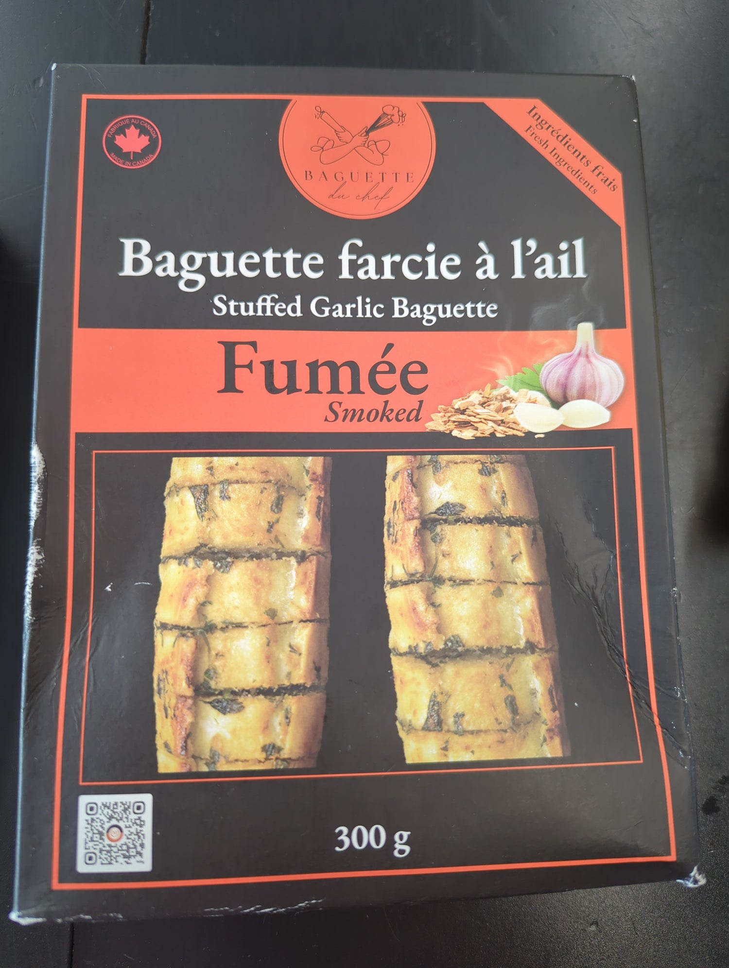 Moullandro Pão de alho recheado com Farcie a l’ail Fumée 300g