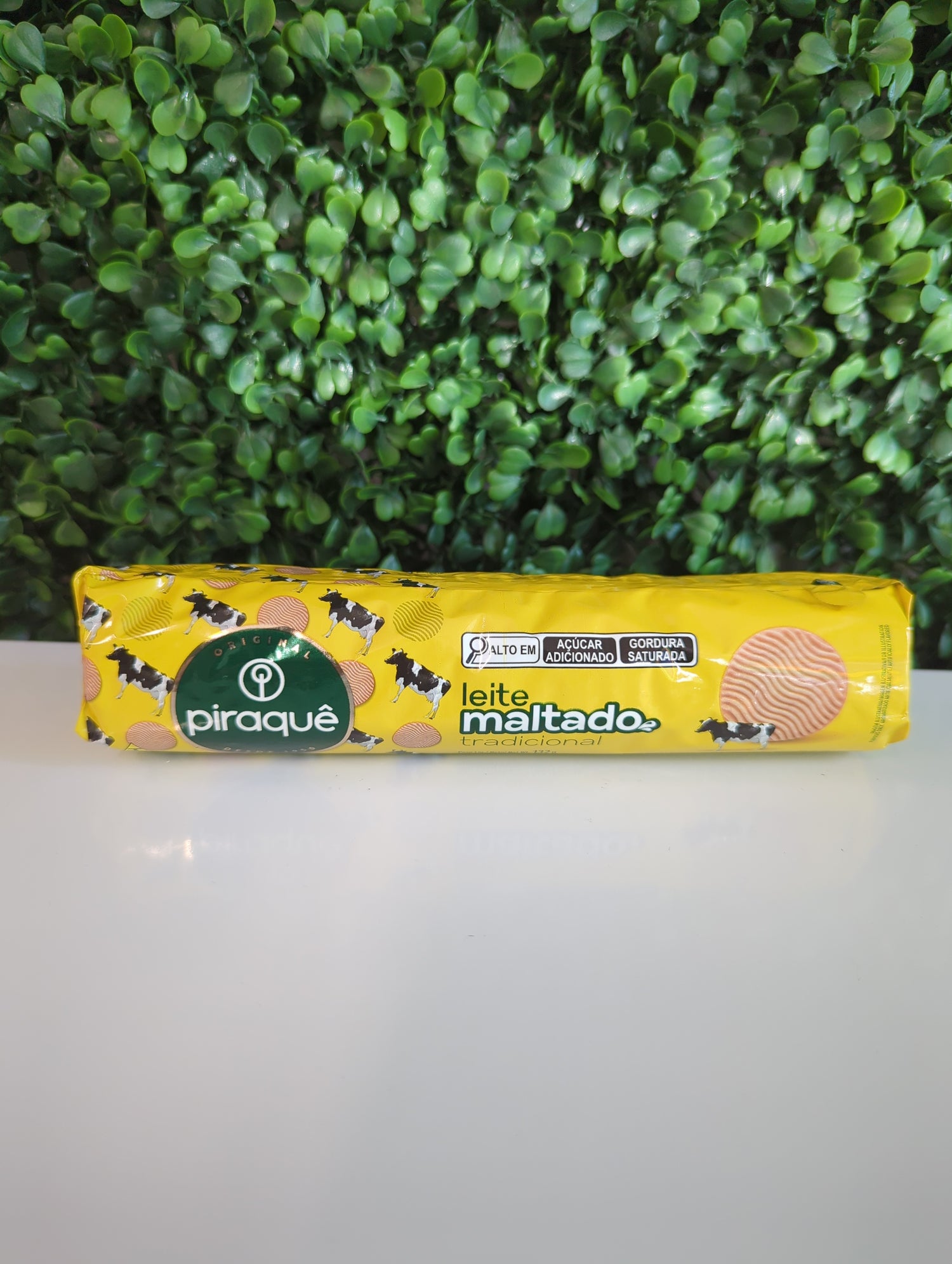 Piraque biscoito leite maltado 132g