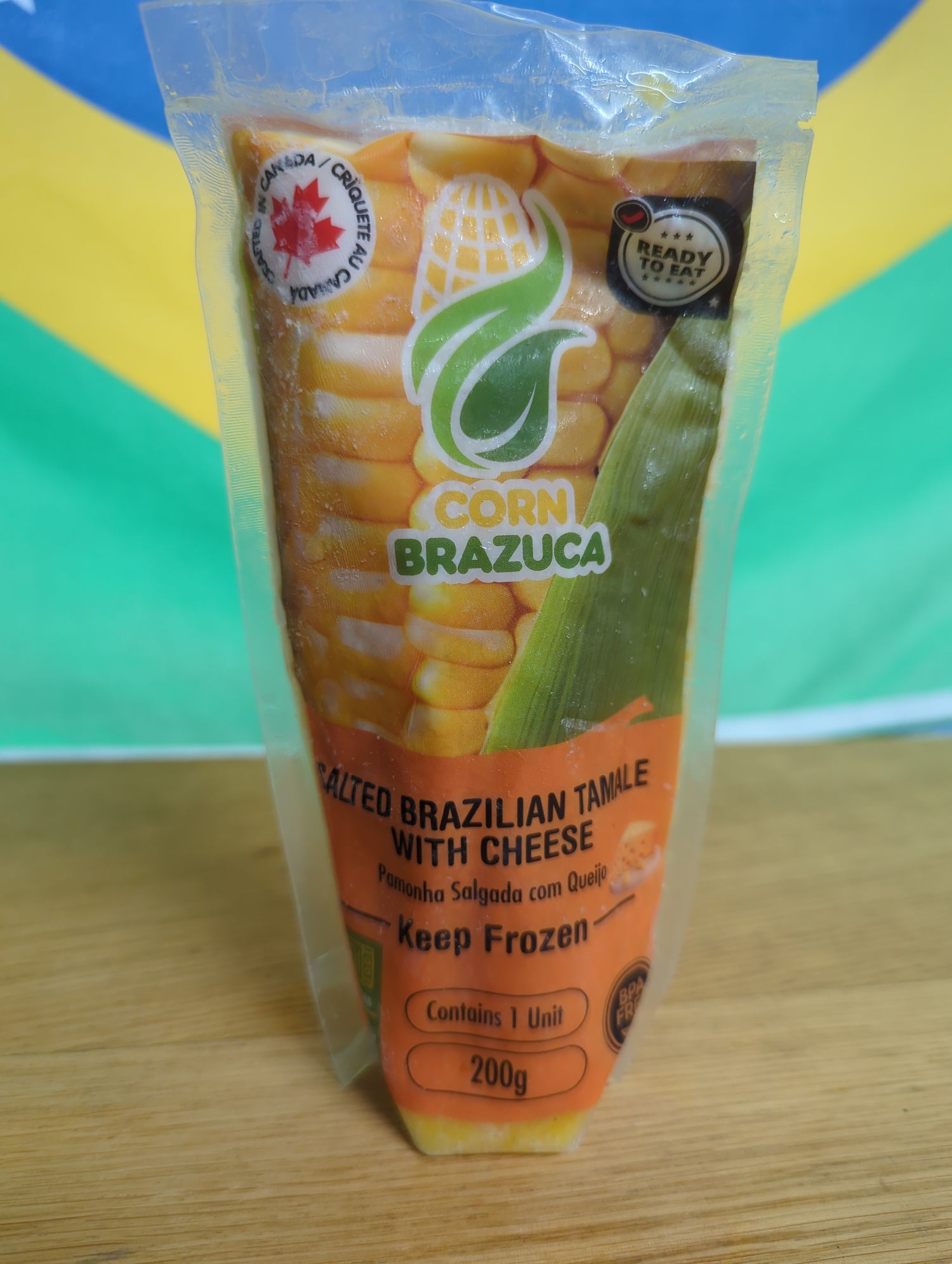 Pamonha Brazuca Brésilien Salé avec fromage 200g