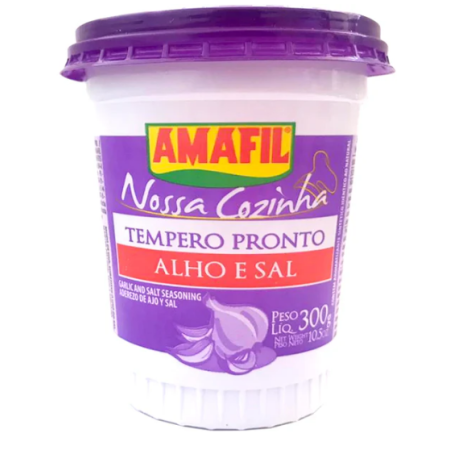 Amafil Tempero Alho e Sal 300g