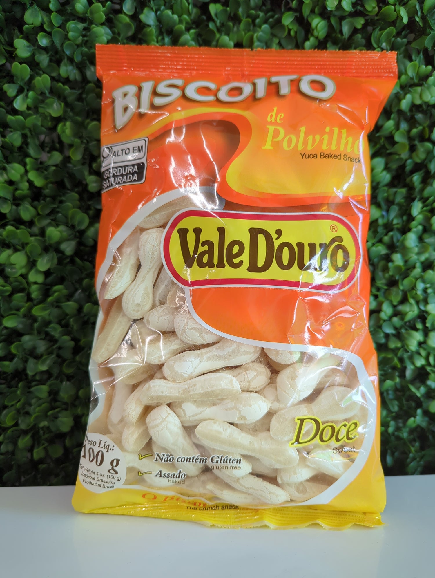 Vale d'ouro biscoito polvilho doce 100g