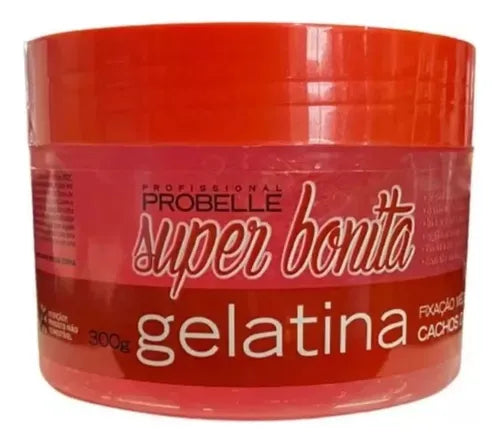Super bonita Gelatina Fixação Média 300g