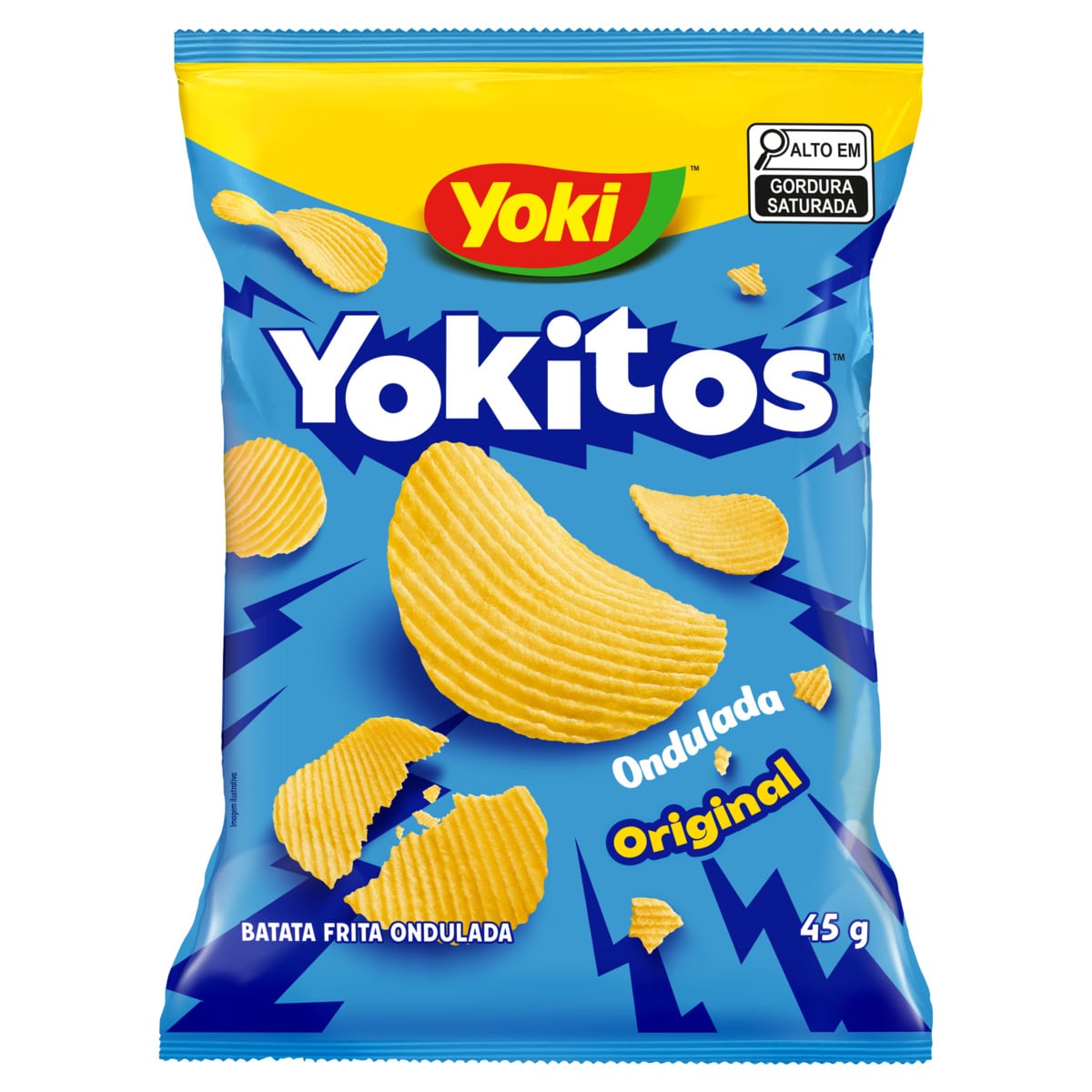 Yoki Yokitos ondulado original 45g