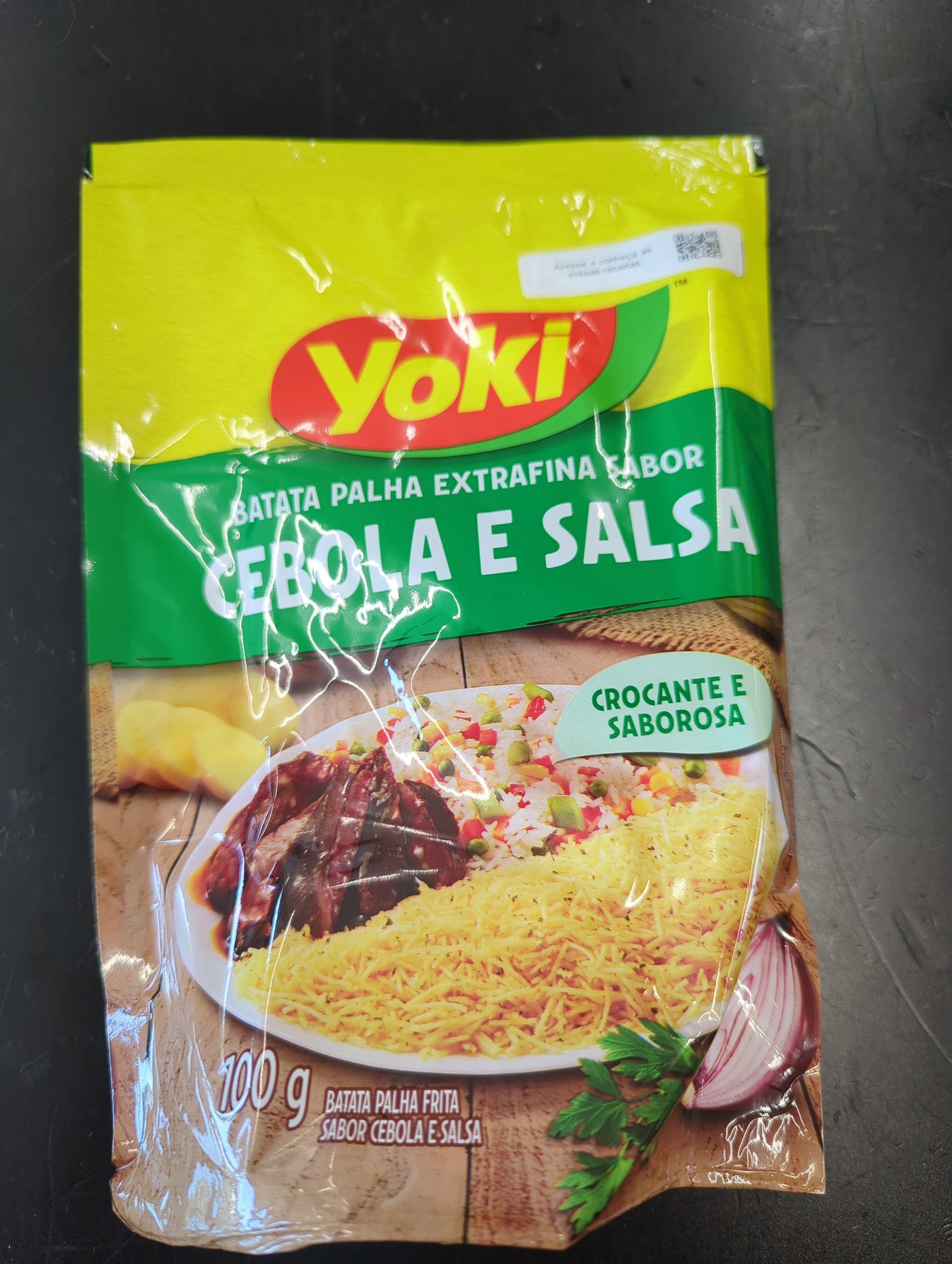 Yoki Batata palha cebola e Salsa 100g