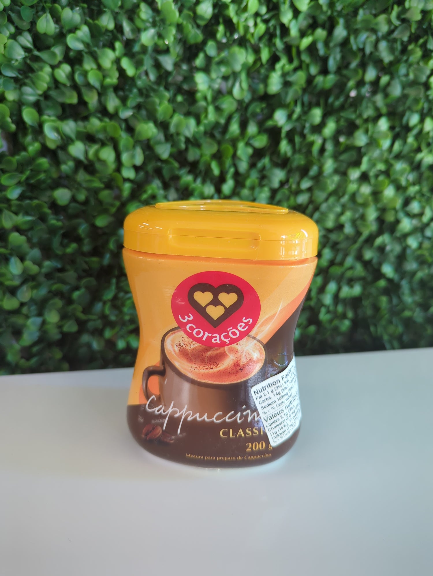 3 Corações Cappuccino 200g